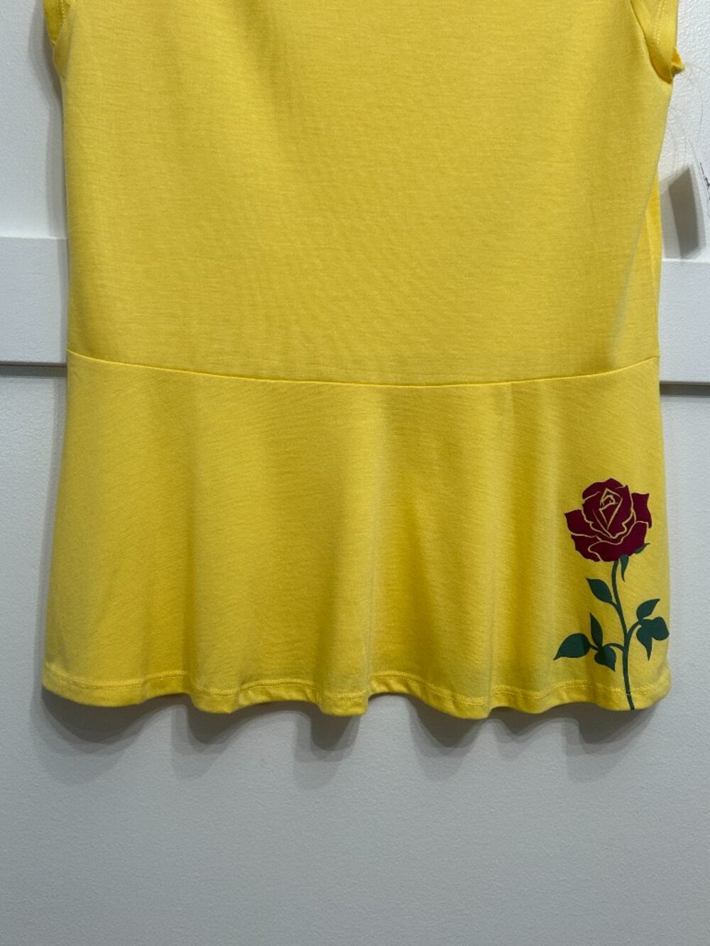 Disney Parks Beauty & The Beast Tale As Old As Time Peplum Top, Medium, NWT - Picture 4 of 10